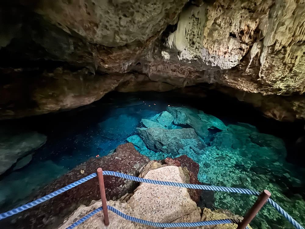 Taína cave — The site