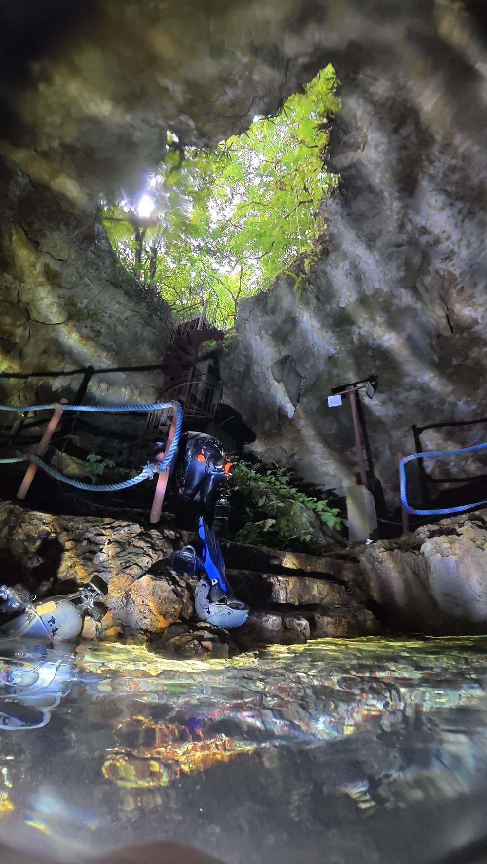 Taína cave — The site