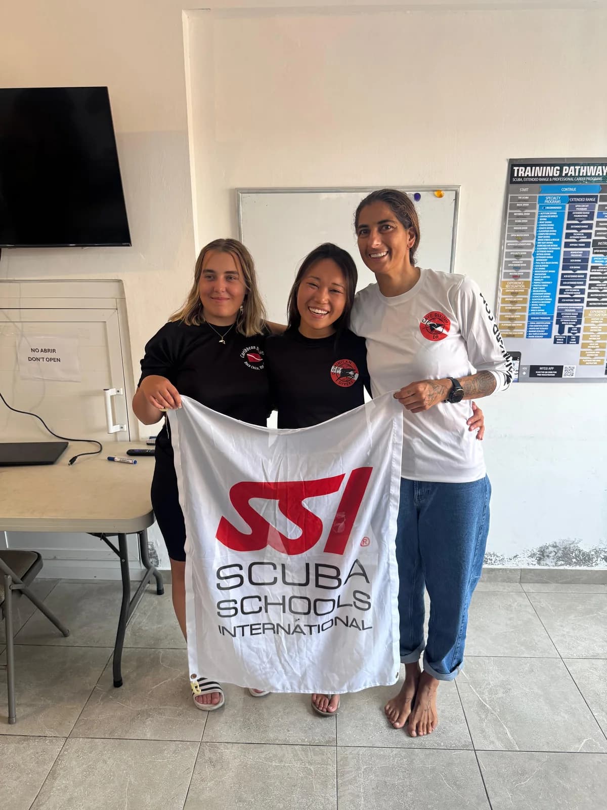 Newly qualified professionals with the SSI flag