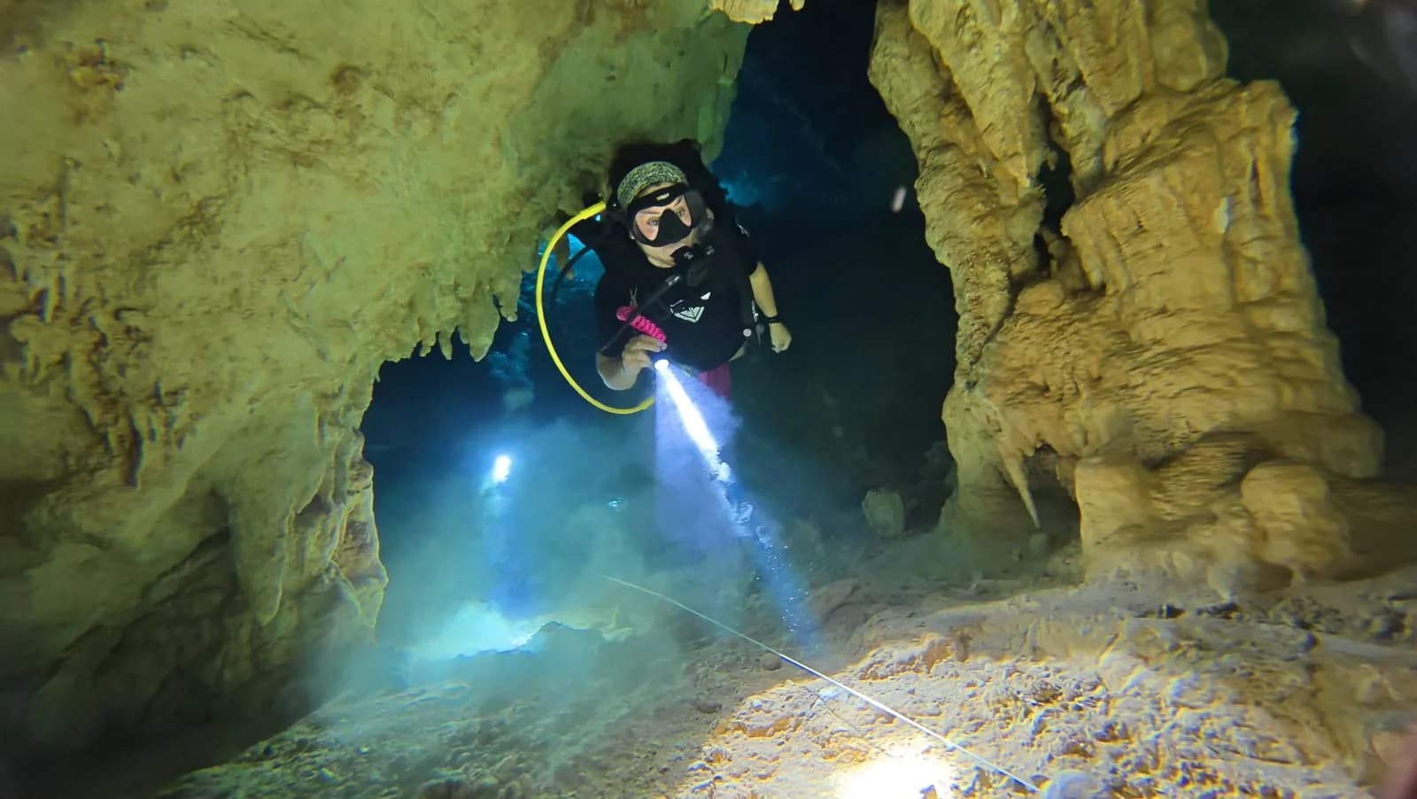 Columns formed drop by drop over millennia